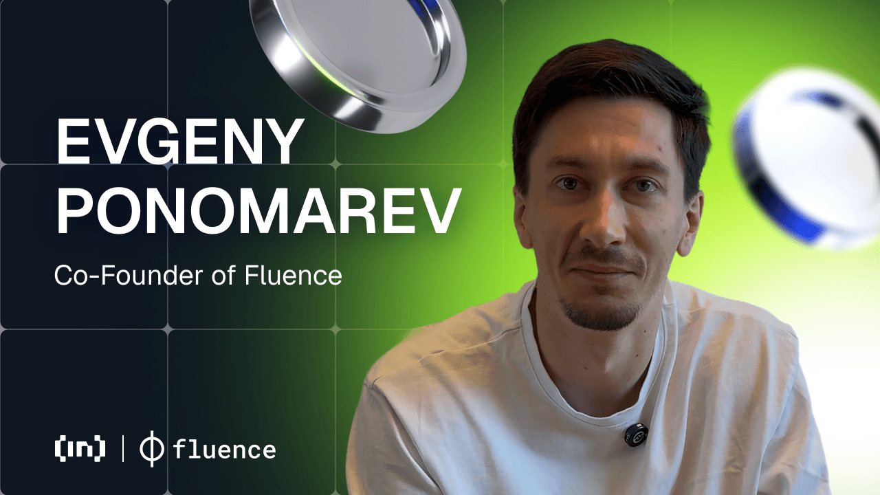 Evgeniy Ponomaryov Fluence haqida: Fluence bulutsiz hisoblash va markazlashtirilmagan infratuzilmani rivojlantirish bo&#8217;yicha yetakchi